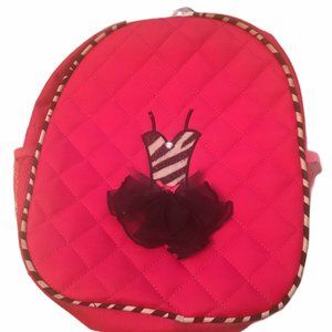 Pink duffle bag for girl